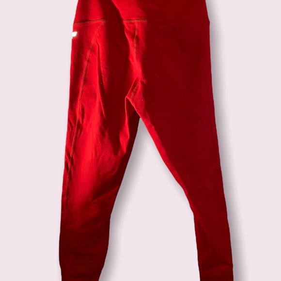 Red Fabletics Leggings - Picture 3 of 3